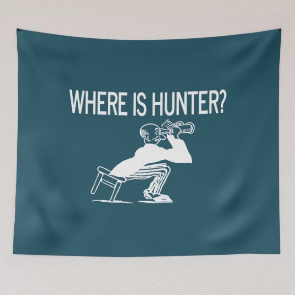 Item preview, Where is Hunter Donald Trump Republican Rally MAGA designed and sold by NathanDepay.
