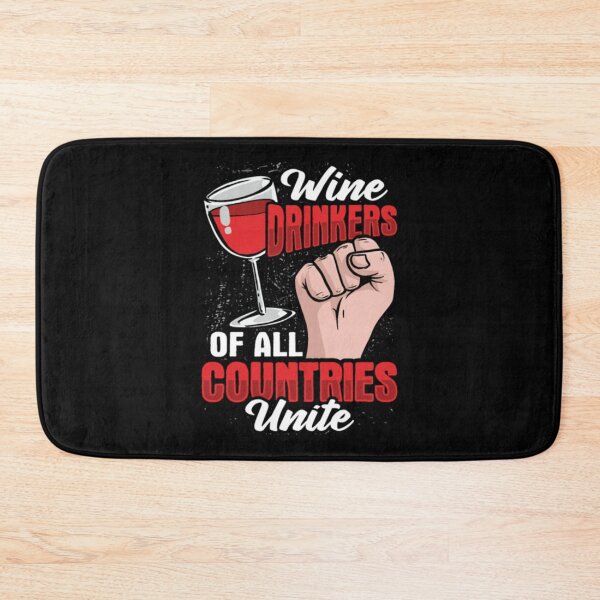 Item preview, Wine Drinker Solidarity Fist Red Wine Lover designed and sold by NathanDepay.