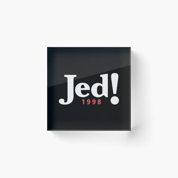 Item preview, Logotipo de la campaña de 1998 de Jed! Bartlet (parodia de Jeb Bush) designed and sold by udesignplus2.