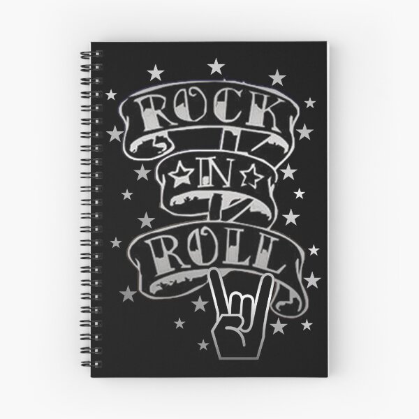 Item preview, Black & Silver Rock & Roll Logo designed and sold by HavenDesign.
