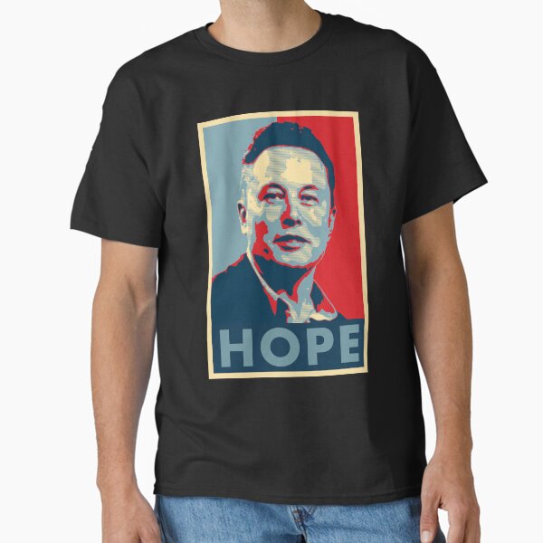 Item preview, Elon Musk Hope designed and sold by lurchmerch.