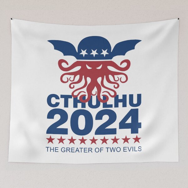 Item preview, Vote Cthulhu 2024 designed and sold by Lucioadams.