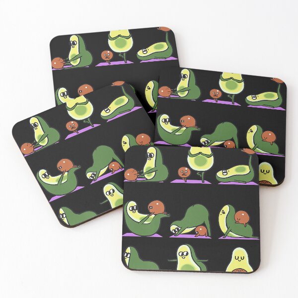 Item preview, Avocado Baby Mom Yoga Premium  designed and sold by darlenearh.