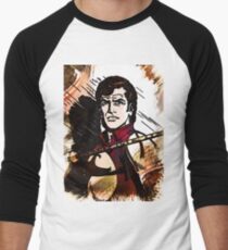ZAGOR Comic Book HERO Custom Artwork Men's Baseball ¾ T-Shirt