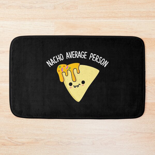 Item preview, Nacho Average Person Funny Nacho Puns (Dark BG) designed and sold by punnybone.