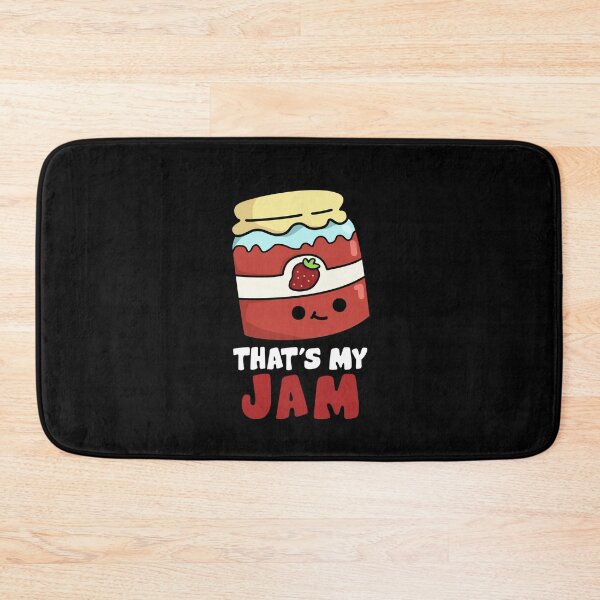 Item preview, That's My Jam Funny Jar of Jam Puns (Dark BG) designed and sold by punnybone.