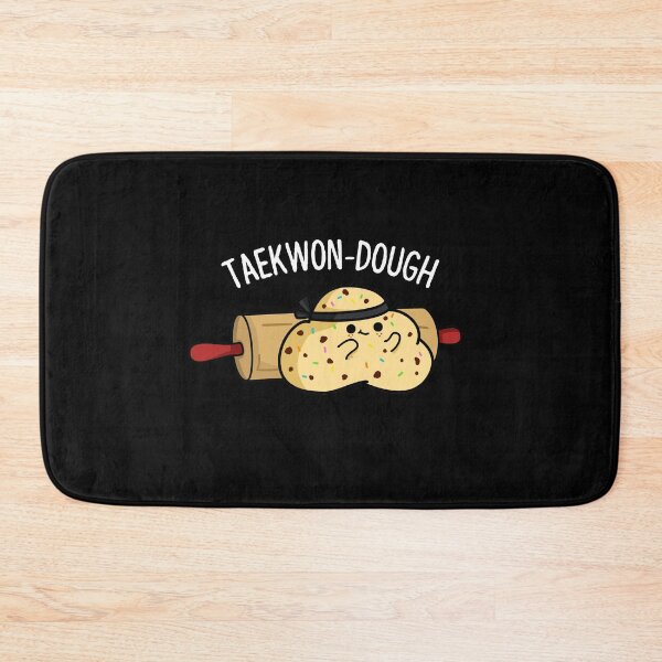 Item preview, Taekwon Dough Funny Baking Puns (Dark BG) designed and sold by punnybone.