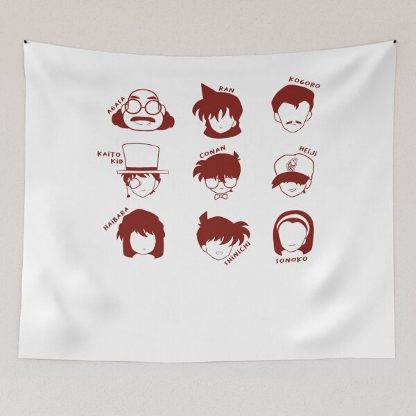 Item preview, DETECTIVE CONAN ICONS  designed and sold by RAFAELMENDO8.