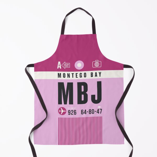Item preview, Luggage Tag A - MBJ Montego Bay Jamaica designed and sold by VoodooCircus.
