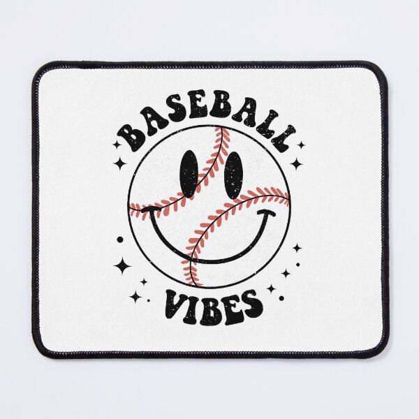 Item preview, Happy Face Baseball Vibes Baseball Smiley Face Trendy designed and sold by MichelSorour.