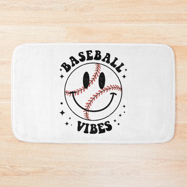 Item preview, Happy Face Baseball Vibes Baseball Smiley Face Trendy designed and sold by MichelSorour.