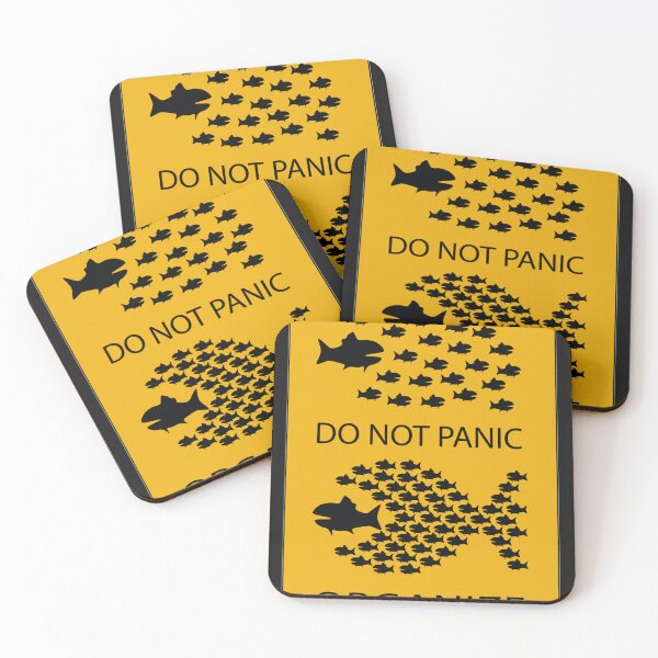 Item preview, Do Not Panic Organize - resistance PosterSticker designed and sold by RAFAELMENDO8.