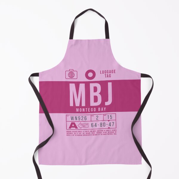 Item preview, Luggage Tag B - MBJ Montego Bay Jamaica designed and sold by VoodooCircus.