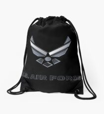 United State Air Force Logo Merchandise Drawstring Bag