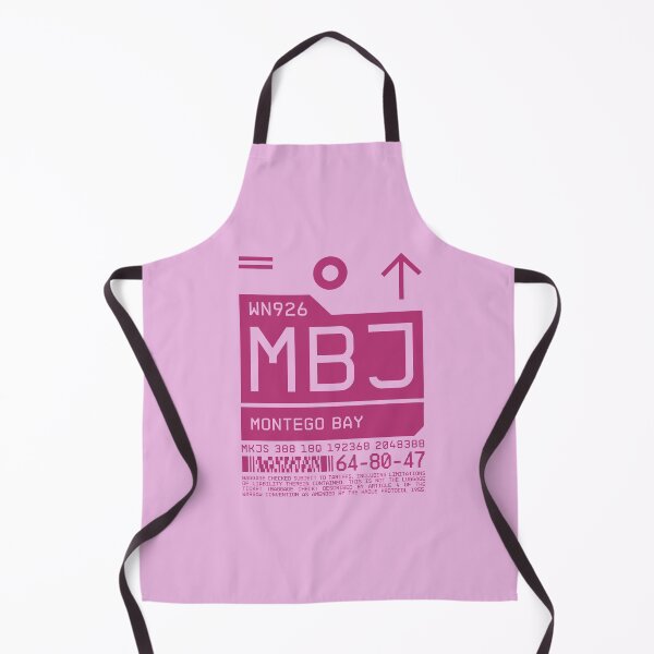 Item preview, Luggage Tag C - MBJ Montego Bay Jamaica designed and sold by VoodooCircus.