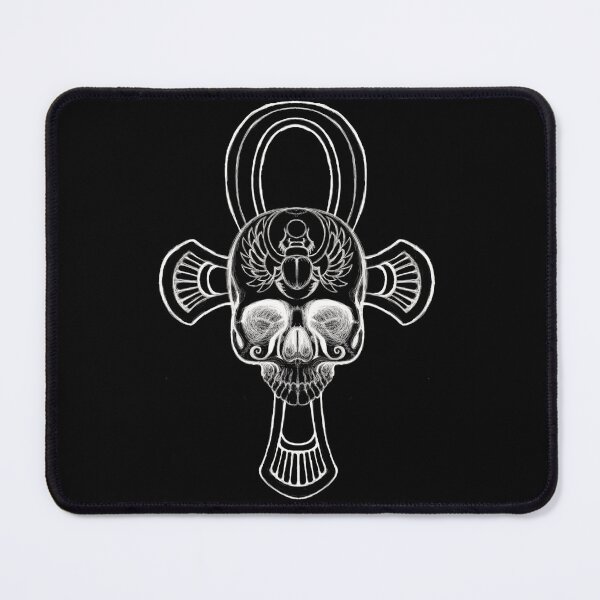 Item preview, Ankh Skull designed and sold by ShayneoftheDead.