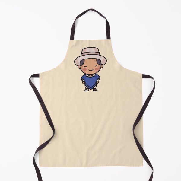 Item preview, Kawaii Cute Ecuadorian Village Boy Cartoon designed and sold by TwoTenDesign.