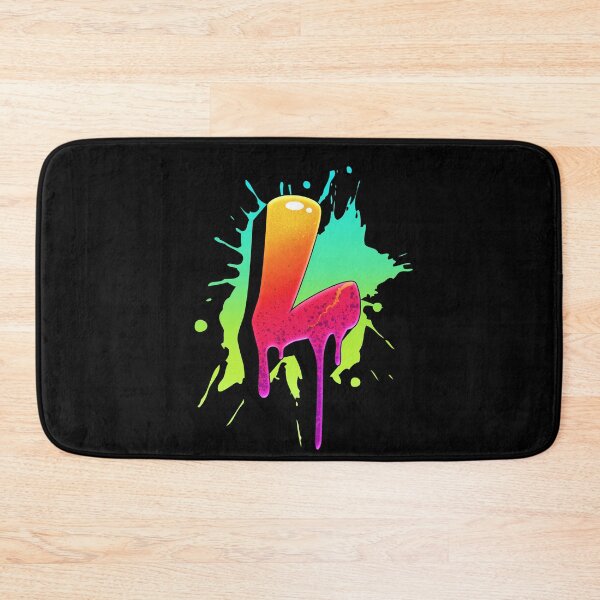 Item preview, Graffiti Letters L Letter Colorful Paint Splash Style designed and sold by ToTheNextLetter.