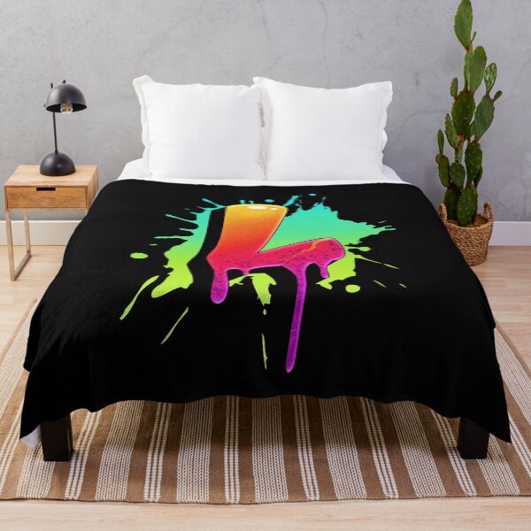 Item preview, Graffiti Letters L Letter Colorful Paint Splash Style designed and sold by ToTheNextLetter.