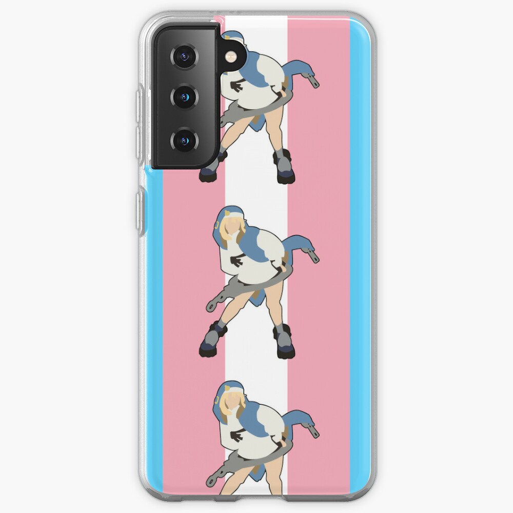 bridget guilty gear trans pride Samsung Galaxy Phone Case for