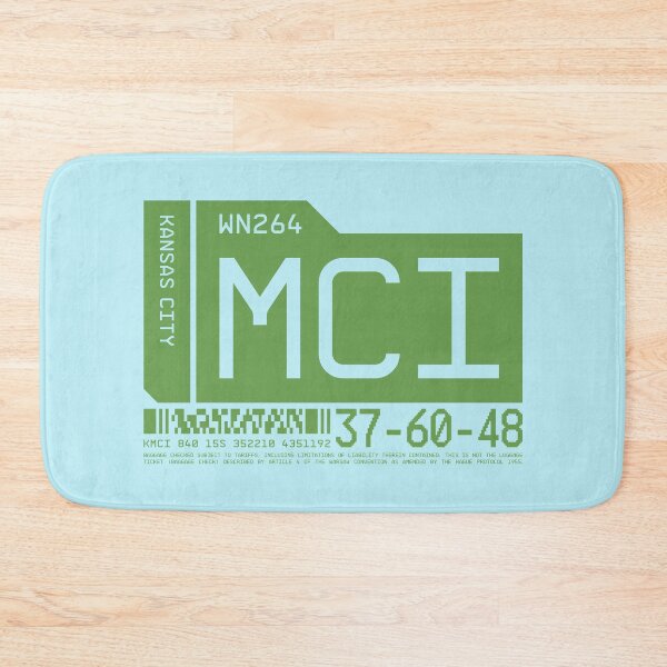Item preview, Luggage Tag C - MCI Kansas City USA designed and sold by VoodooCircus.