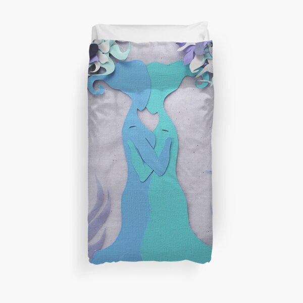 Winter Kiss #2 Duvet Cover