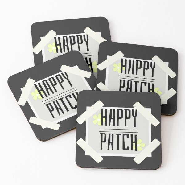 Item preview, Happy patch funny designed and sold by Xodin.