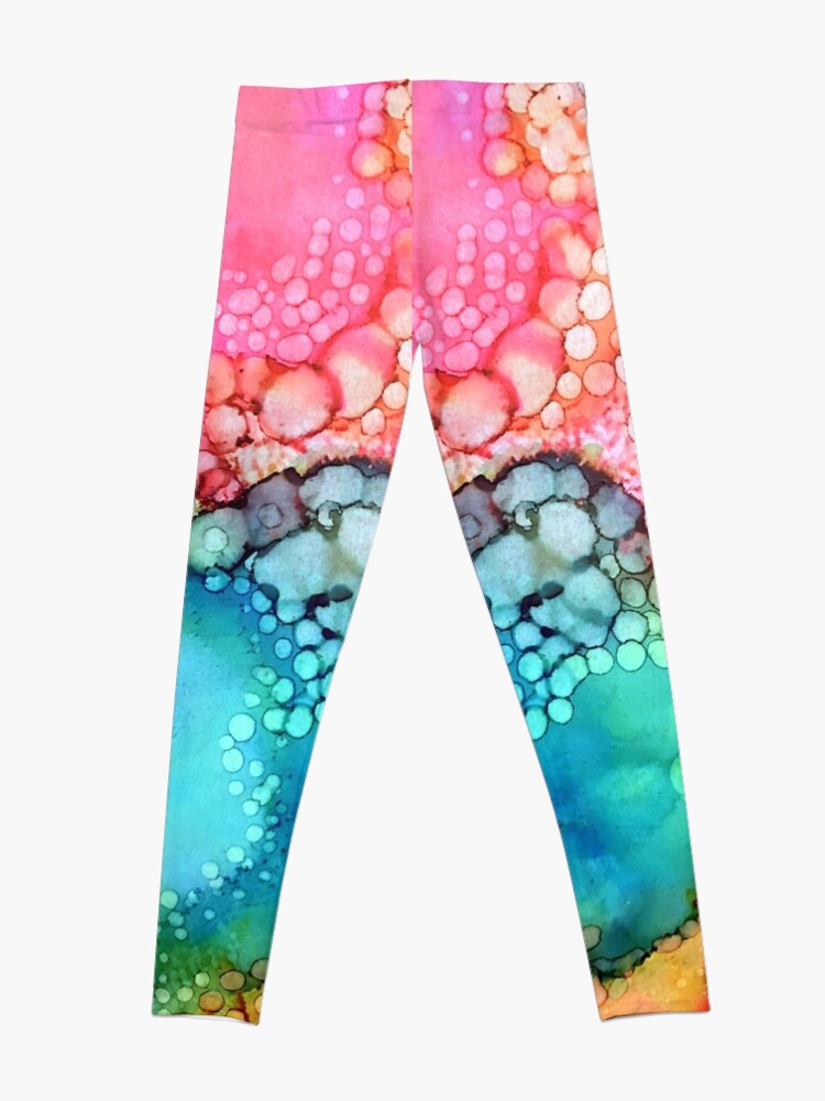 Alternate view of Cotton Candy Bubble Leggings