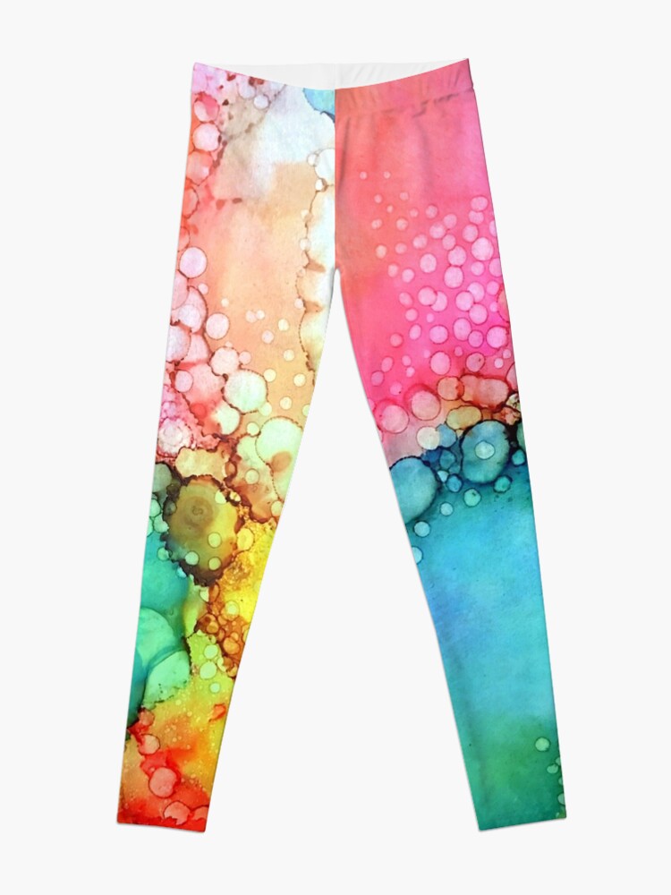 Alternate view of Cotton Candy Bubble Leggings