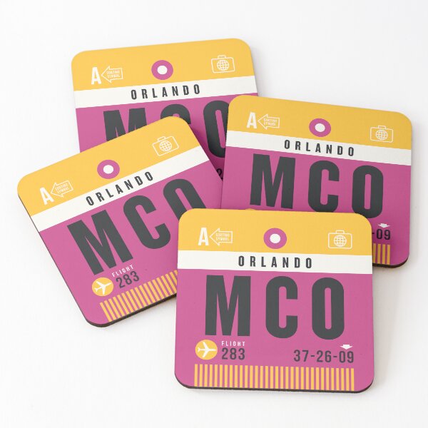Item preview, Luggage Tag A - MCO Orlando USA designed and sold by VoodooCircus.