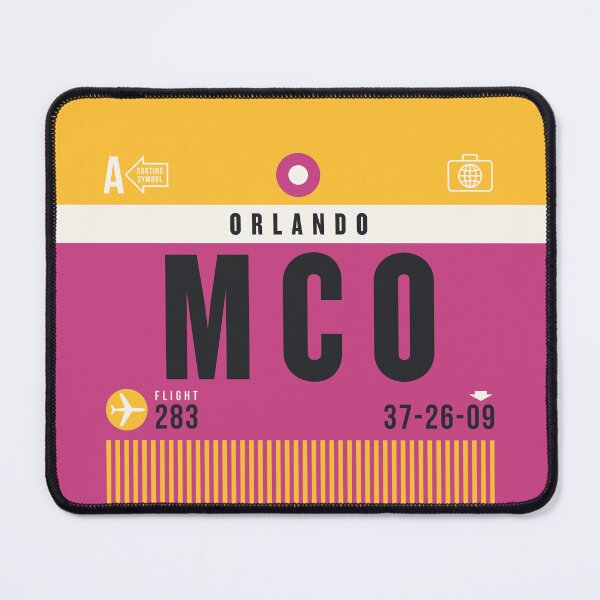 Item preview, Luggage Tag A - MCO Orlando USA designed and sold by VoodooCircus.