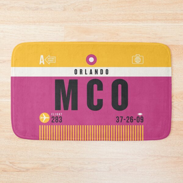 Item preview, Luggage Tag A - MCO Orlando USA designed and sold by VoodooCircus.