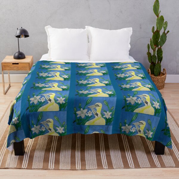 Item preview, Couple of birds with white lilies  designed and sold by altairaleon.