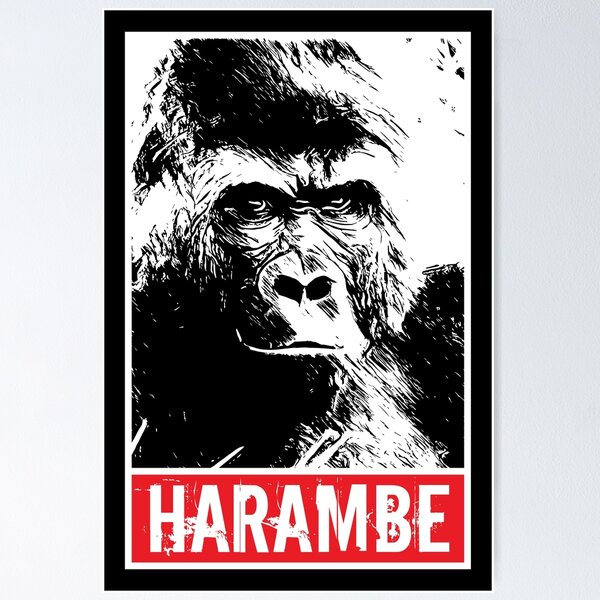 Item preview, Harambe designed and sold by radvas.