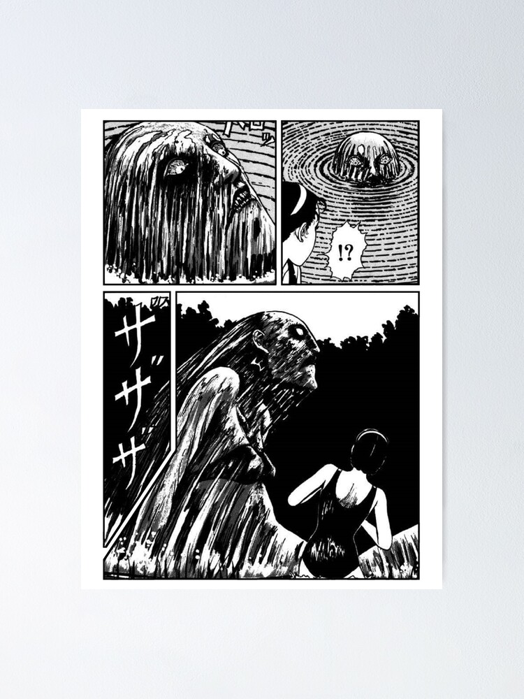 Junji Ito Unique Collection Poster For Sale By Kepidek Redbubble