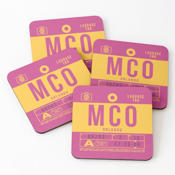 Item preview, Luggage Tag B - MCO Orlando USA designed and sold by VoodooCircus.