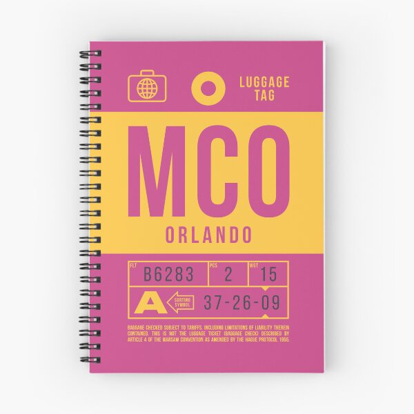 Item preview, Luggage Tag B - MCO Orlando USA designed and sold by VoodooCircus.