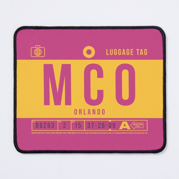 Item preview, Luggage Tag B - MCO Orlando USA designed and sold by VoodooCircus.