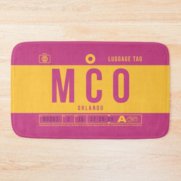 Item preview, Luggage Tag B - MCO Orlando USA designed and sold by VoodooCircus.