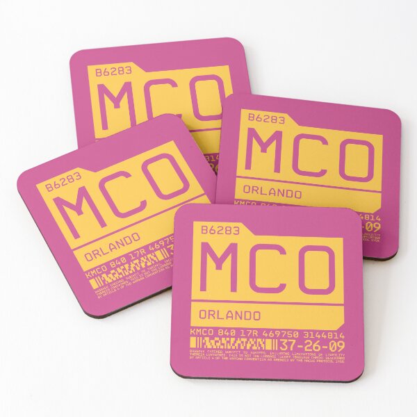 Item preview, Luggage Tag C - MCO Orlando USA designed and sold by VoodooCircus.