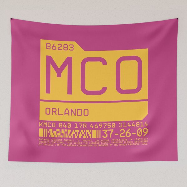Item preview, Luggage Tag C - MCO Orlando USA designed and sold by VoodooCircus.