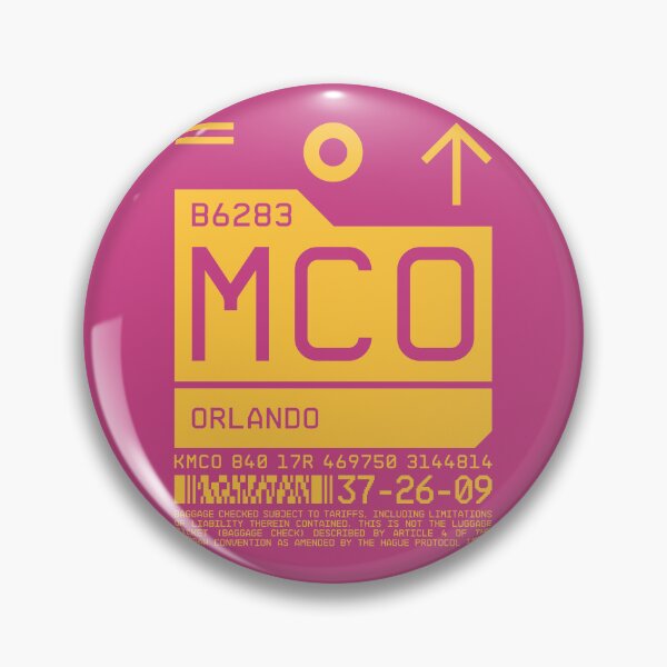 Item preview, Luggage Tag C - MCO Orlando USA designed and sold by VoodooCircus.
