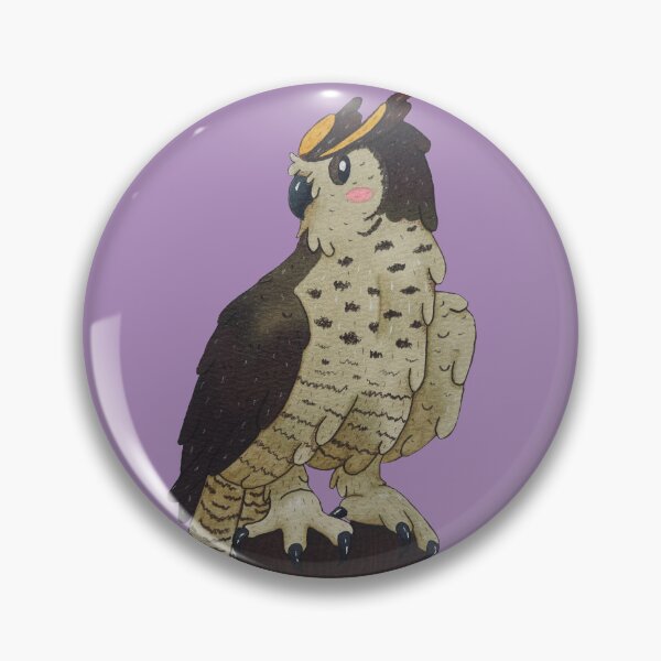 Item preview, Great Horned Owl Illustration  designed and sold by NikaIllustrates.