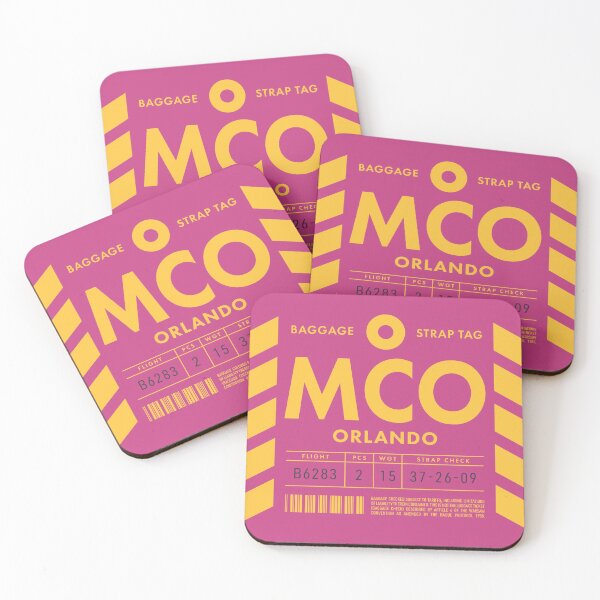 Item preview, Luggage Tag D - MCO Orlando USA designed and sold by VoodooCircus.