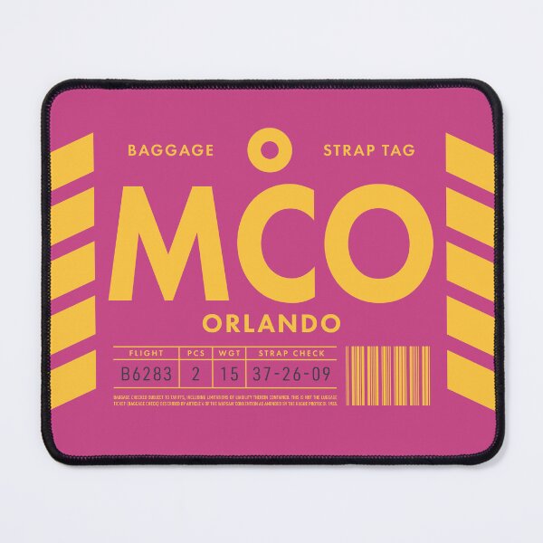 Item preview, Luggage Tag D - MCO Orlando USA designed and sold by VoodooCircus.
