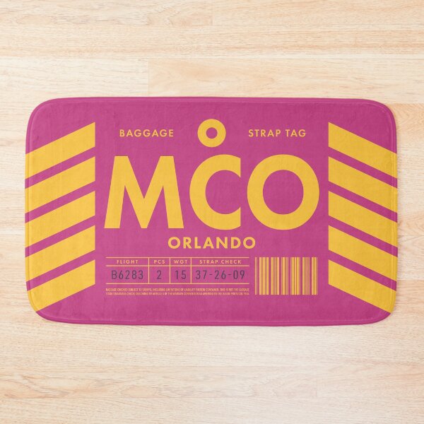 Item preview, Luggage Tag D - MCO Orlando USA designed and sold by VoodooCircus.