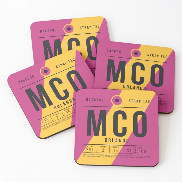 Item preview, Luggage Tag E - MCO Orlando USA designed and sold by VoodooCircus.