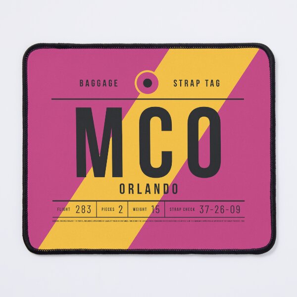 Item preview, Luggage Tag E - MCO Orlando USA designed and sold by VoodooCircus.