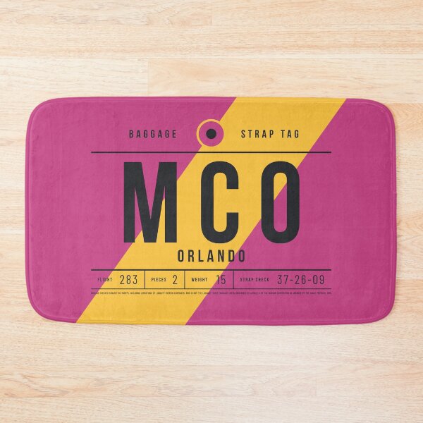 Item preview, Luggage Tag E - MCO Orlando USA designed and sold by VoodooCircus.