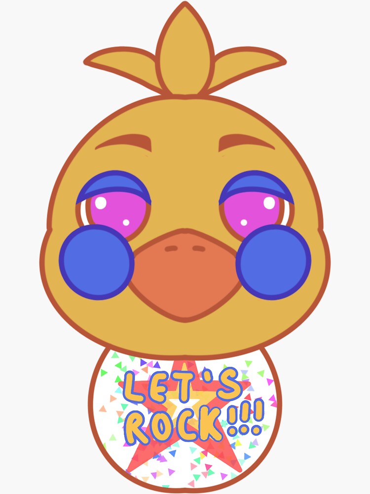 Chibi molten freddy Sticker for Sale by ShortAndSad